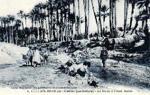 Colomb-Bechar - La Lessive a l'Oued Bechar